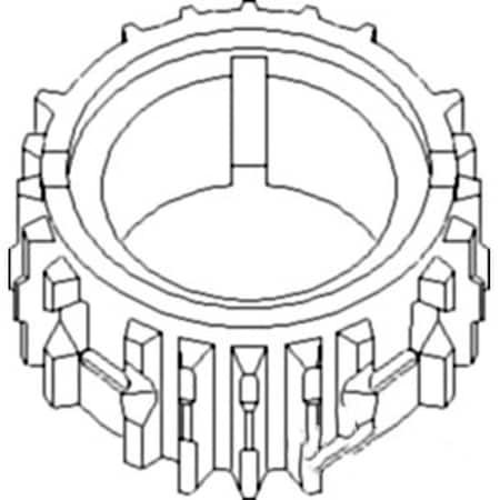 Aftermarket Transmission Drive Shaft Gear R33382